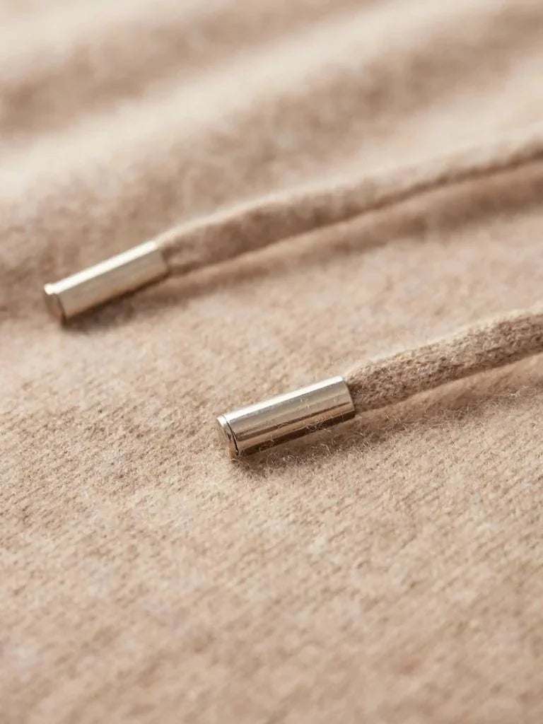 100% Cashmere Hooded Sweater | Bellmont Society