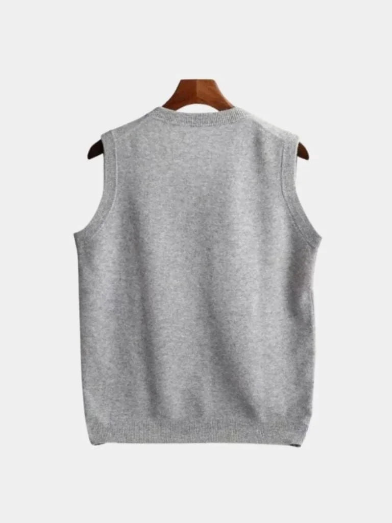 100% Merino Wool Sweater Vest | Bellmont Society