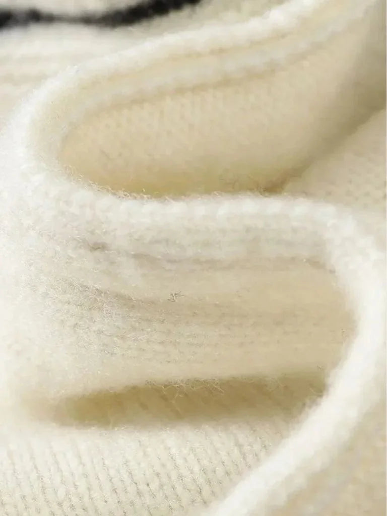 100% Wool Fair Isle Pullover Sweater Jumper | Bellmont Society