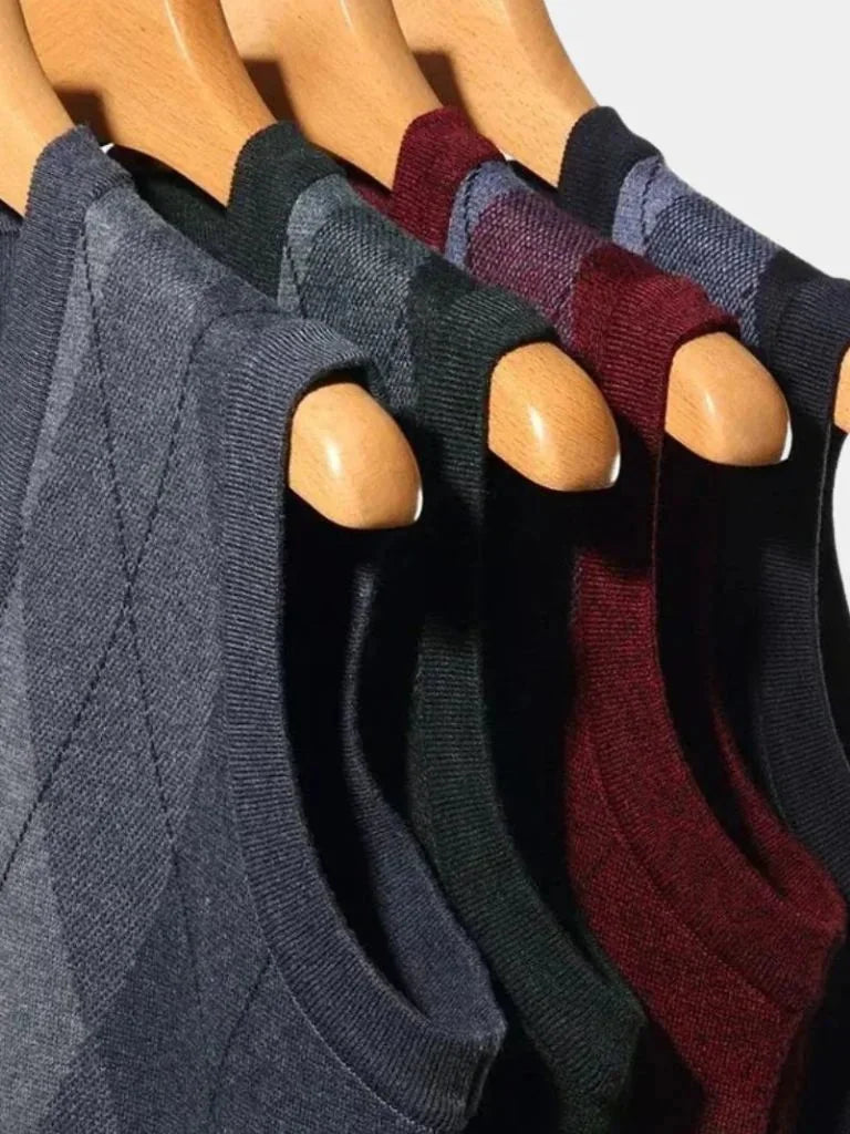Academic Essential Knit Vest | Bellmont Society