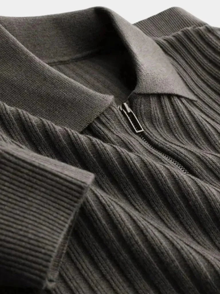 Alpine Riviera Knit Polo Pullover | Bellmont Society