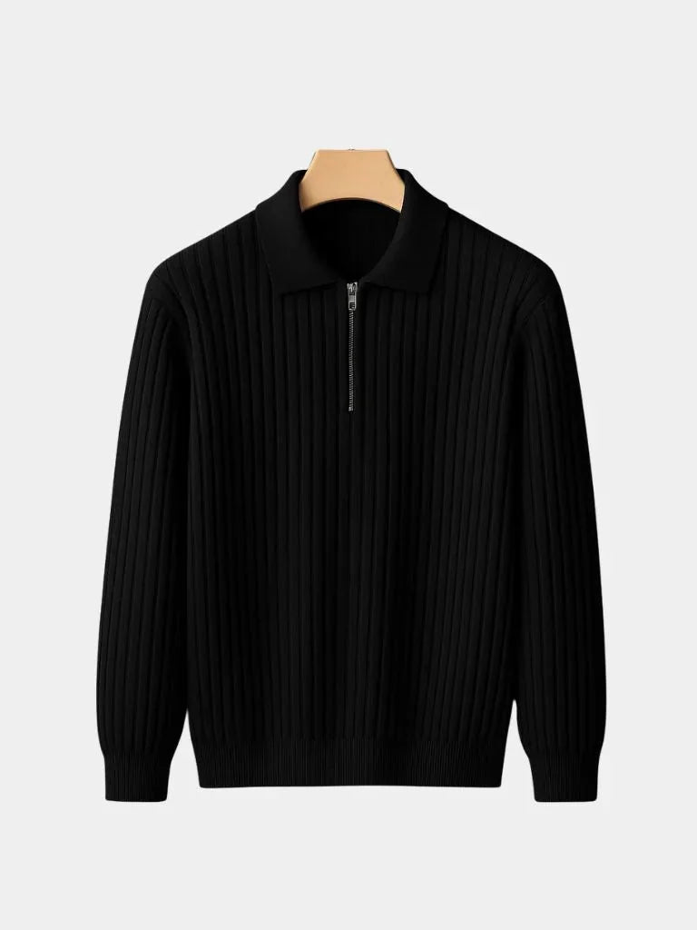 Alpine Riviera Knit Polo Pullover | Bellmont Society