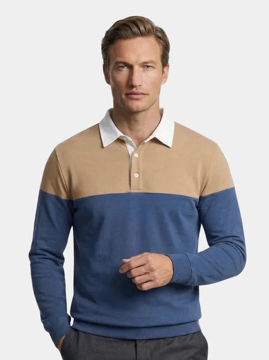 Alpine Zip-Neck Polo Pullover | Bellmont Society