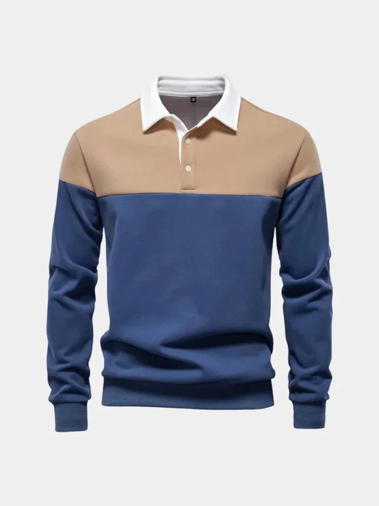 Alpine Zip-Neck Polo Pullover | Bellmont Society
