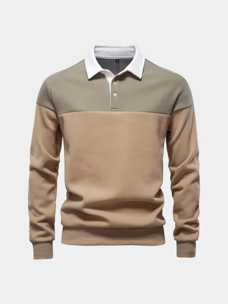 Alpine Zip-Neck Polo Pullover | Bellmont Society
