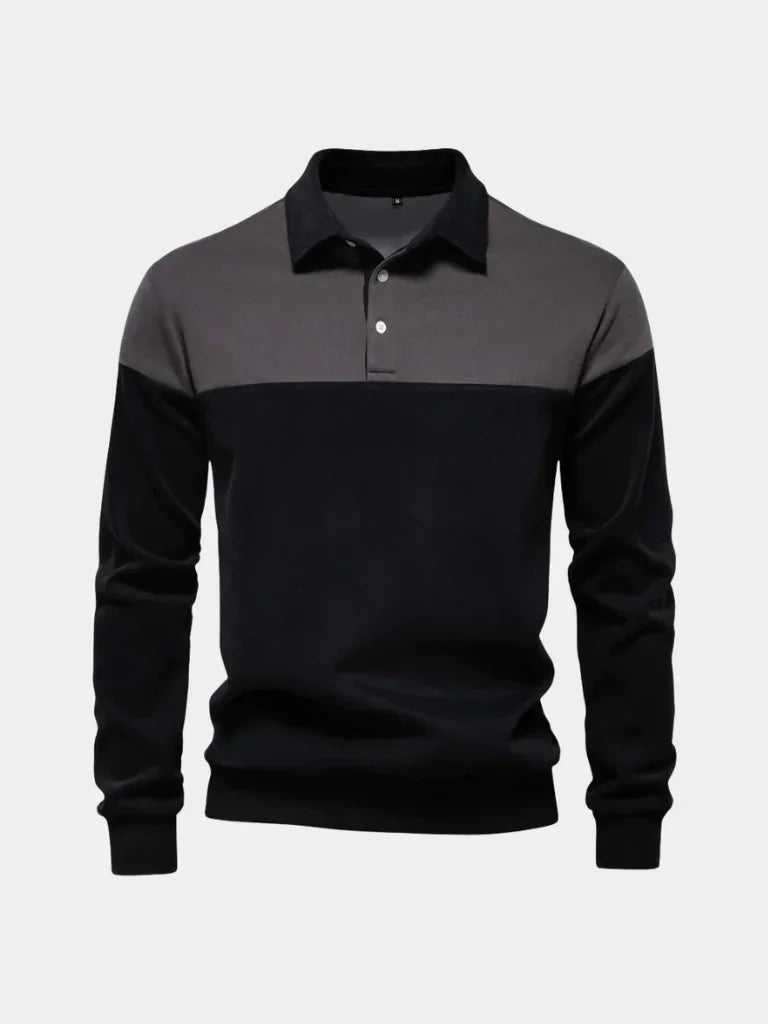 Alpine Zip-Neck Polo Pullover | Bellmont Society