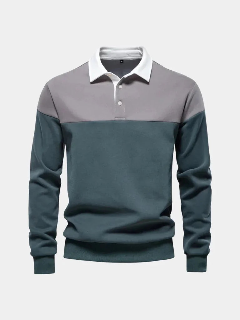 Alpine Zip-Neck Polo Pullover | Bellmont Society