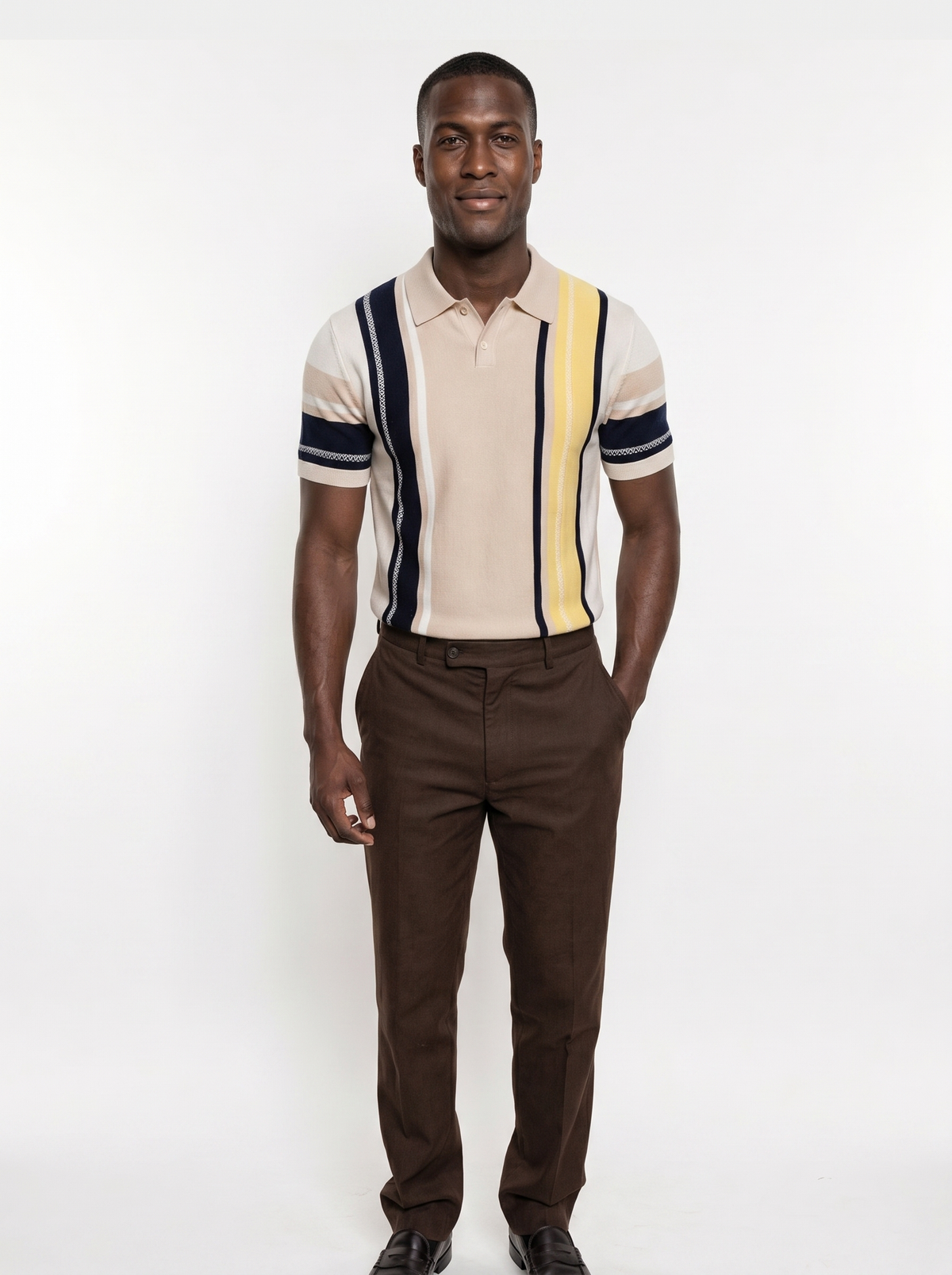 Sundown Stripes Polo - Montierri