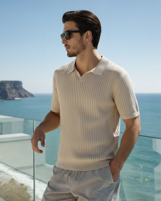 Premium Ribbed Polo — Avelmontis