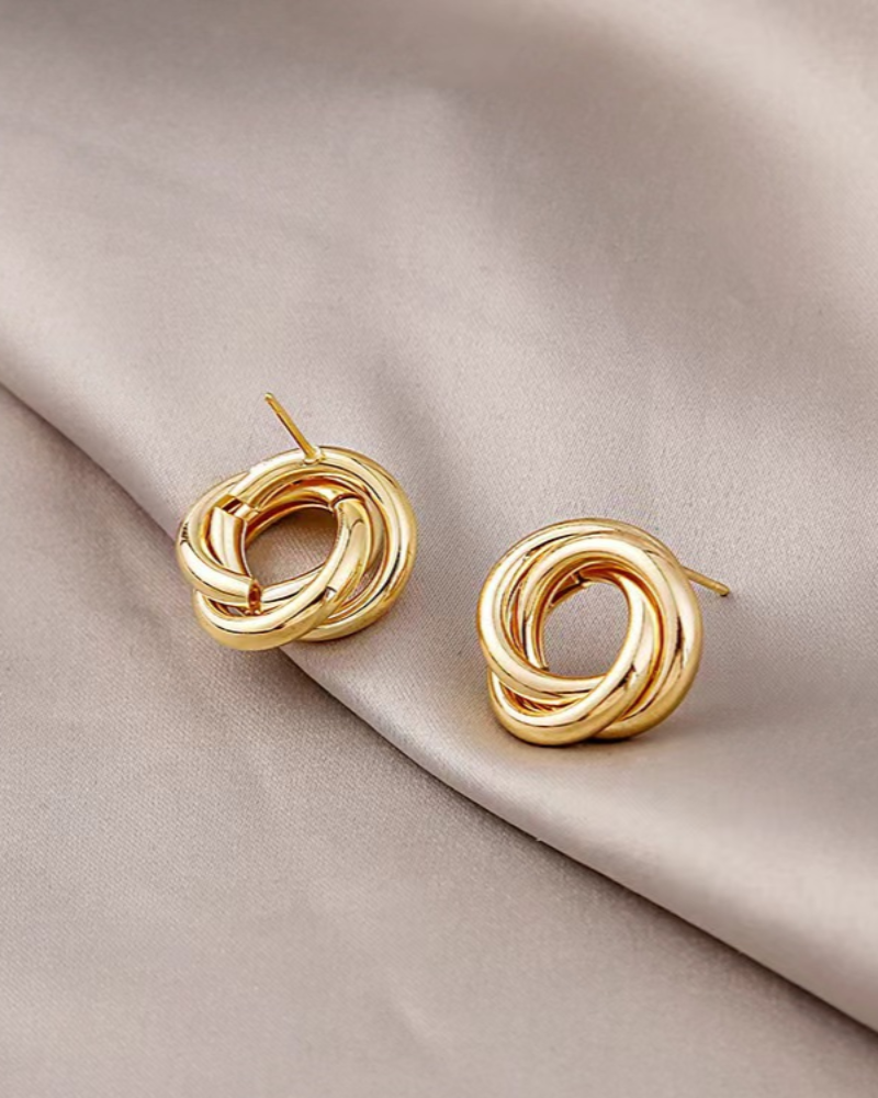 Aurelia Knot Studs | Bellmont Society