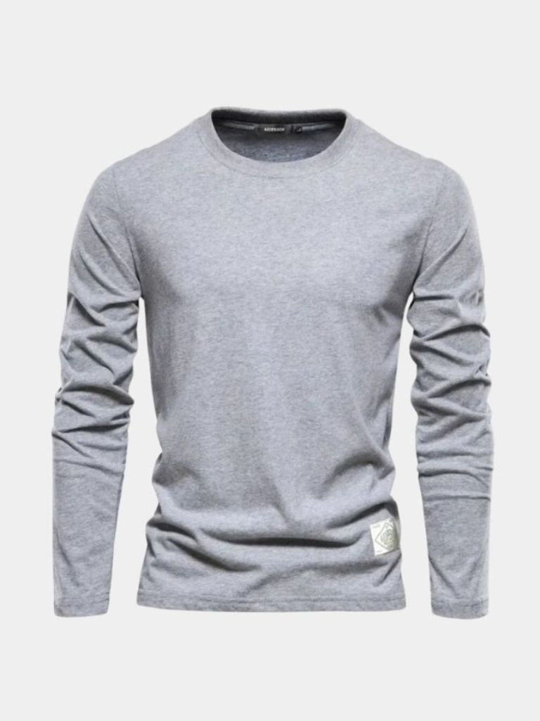 Slim Fit Long Sleeve T-Shirt - Montierri