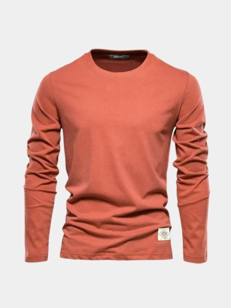 Slim Fit Long Sleeve T-Shirt - Montierri