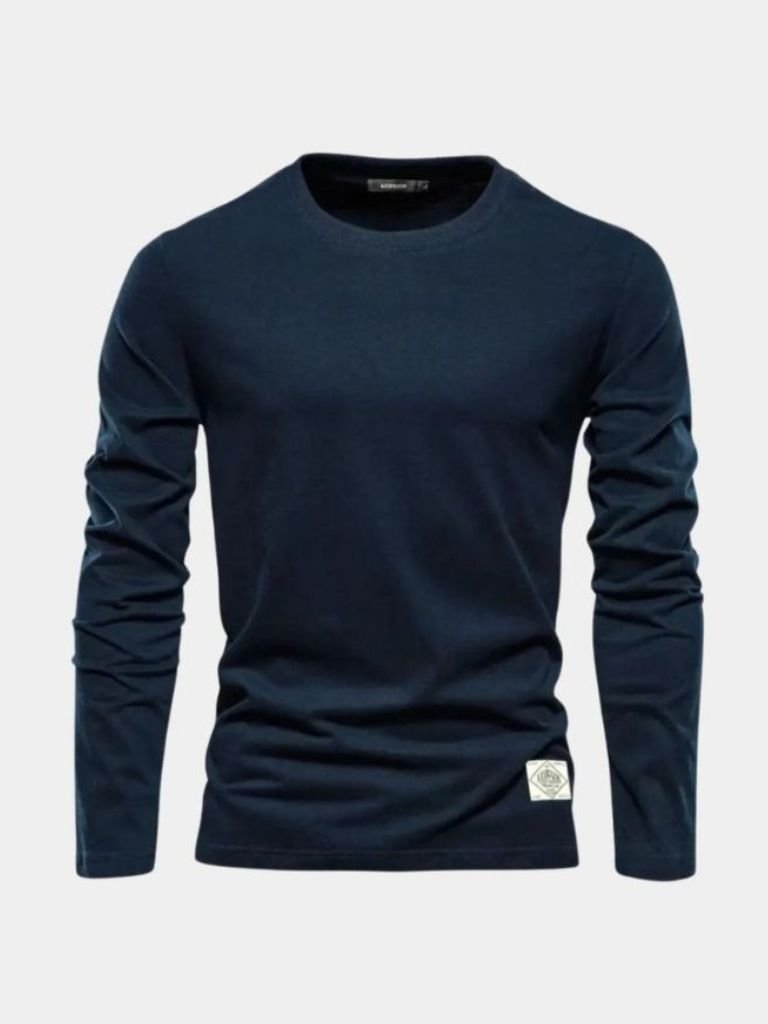 Slim Fit Long Sleeve T-Shirt - Montierri