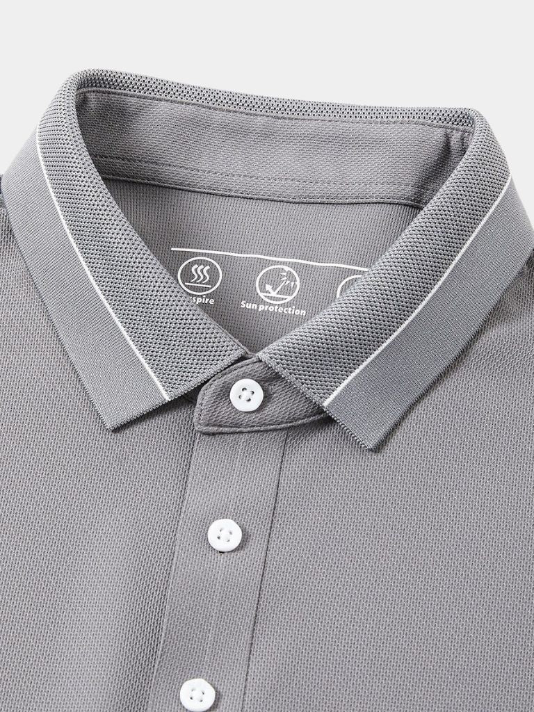 Steel Grey Polo - Montierri