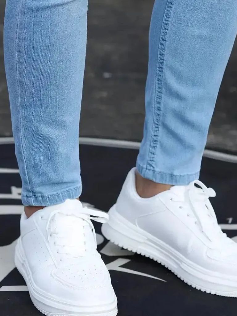 Stretchy Skinny Denim Jeans Trousers - Montierri