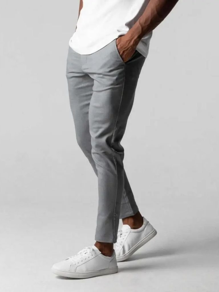 Stretchy Slim Trousers - Montierri