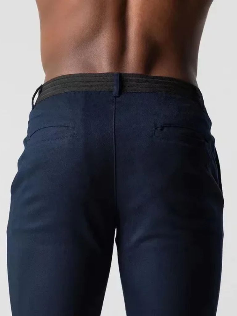 Stretchy Slim Trousers - Montierri
