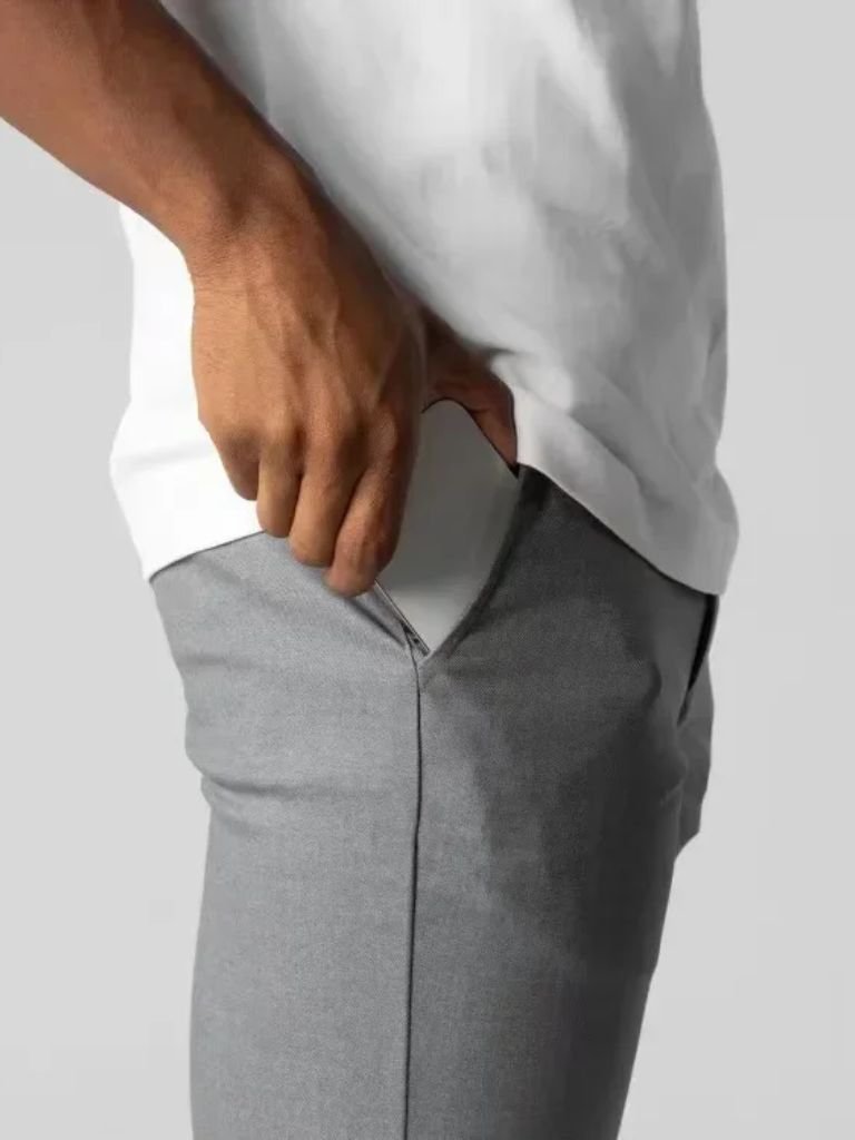 Stretchy Slim Trousers - Montierri