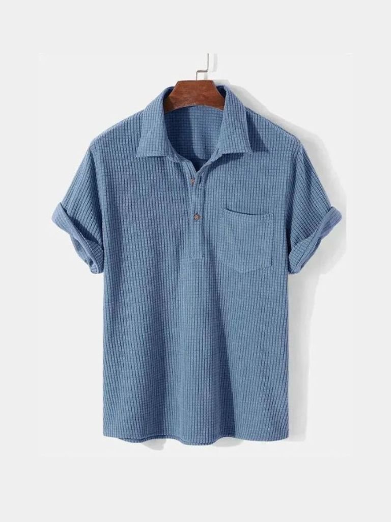 Textured Short Sleeve Shirt - Montierri