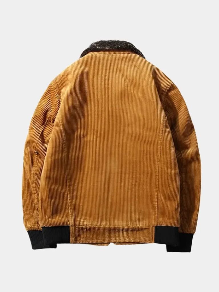 Thermal Windbreaker Corduroy Jacket - Montierri