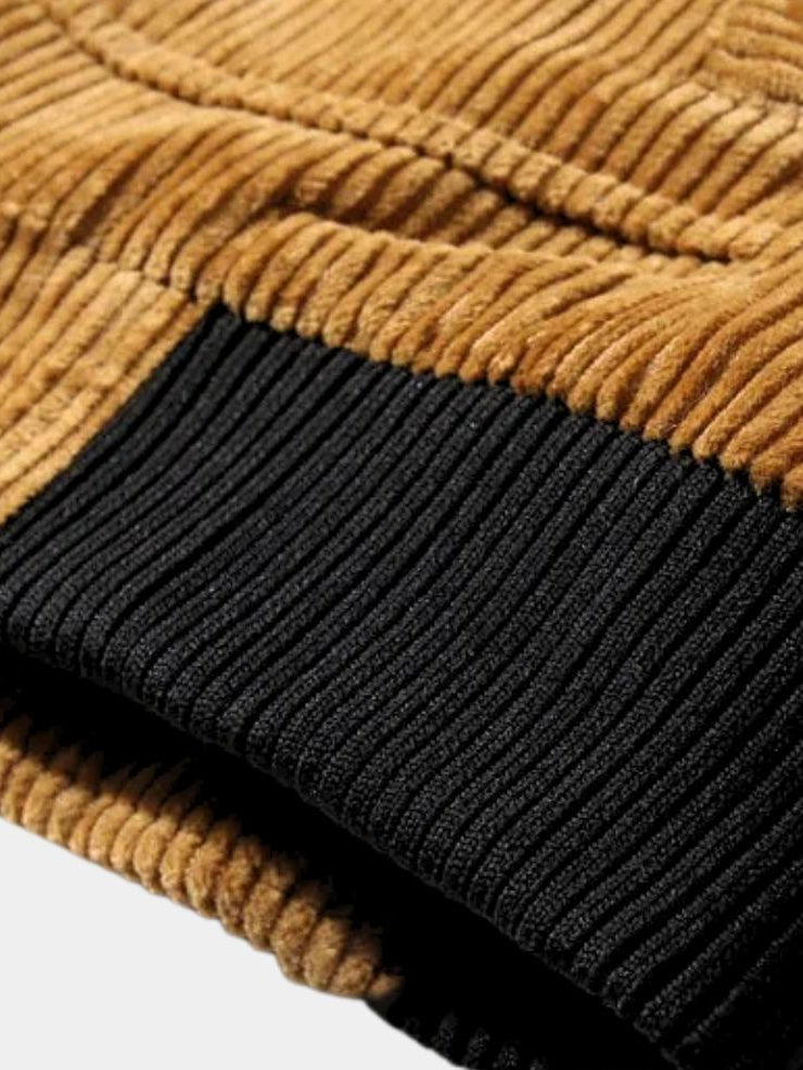 Thermal Windbreaker Corduroy Jacket - Montierri