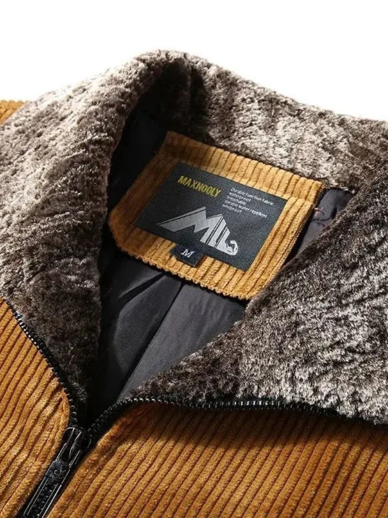 Thermal Windbreaker Corduroy Jacket - Montierri