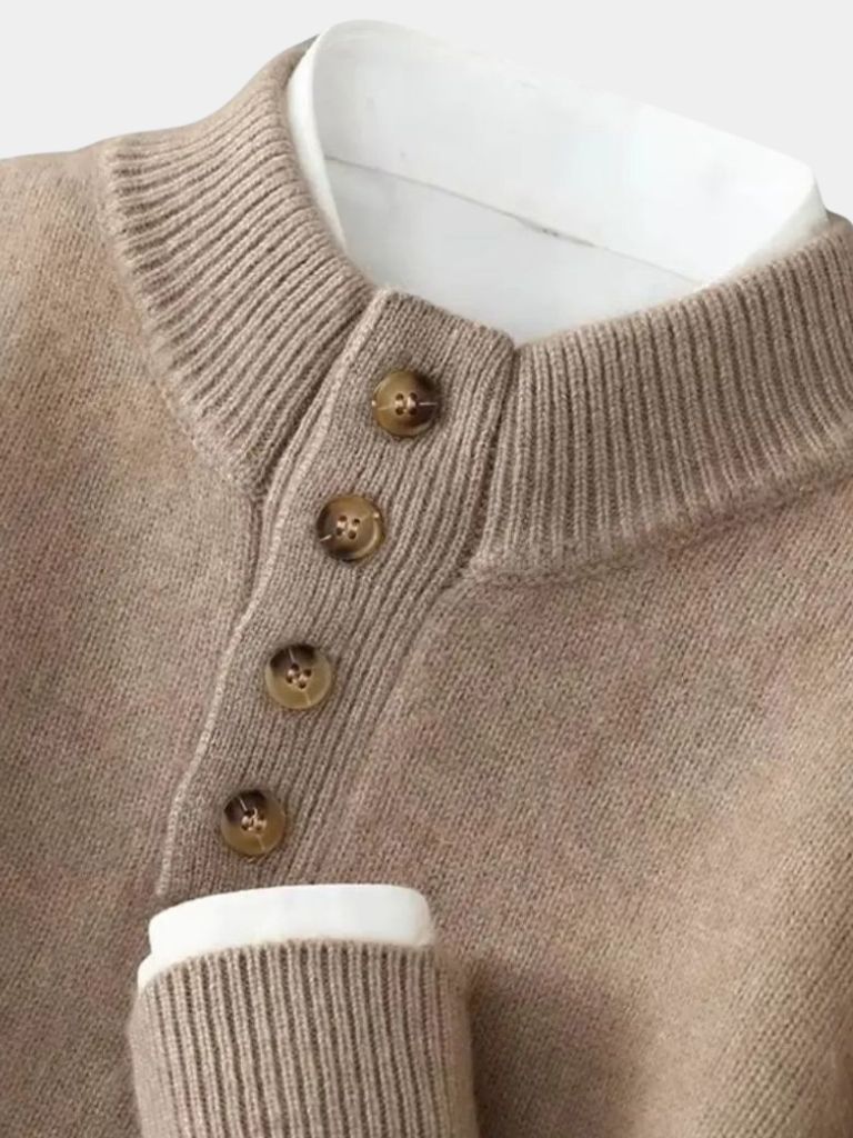 Timeless Luxe Cashmere Pullover - Montierri