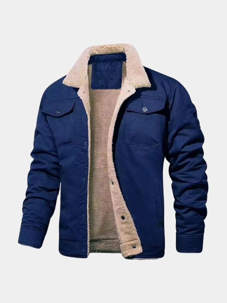 Vintage Fleece Bomber Jacket - Montierri