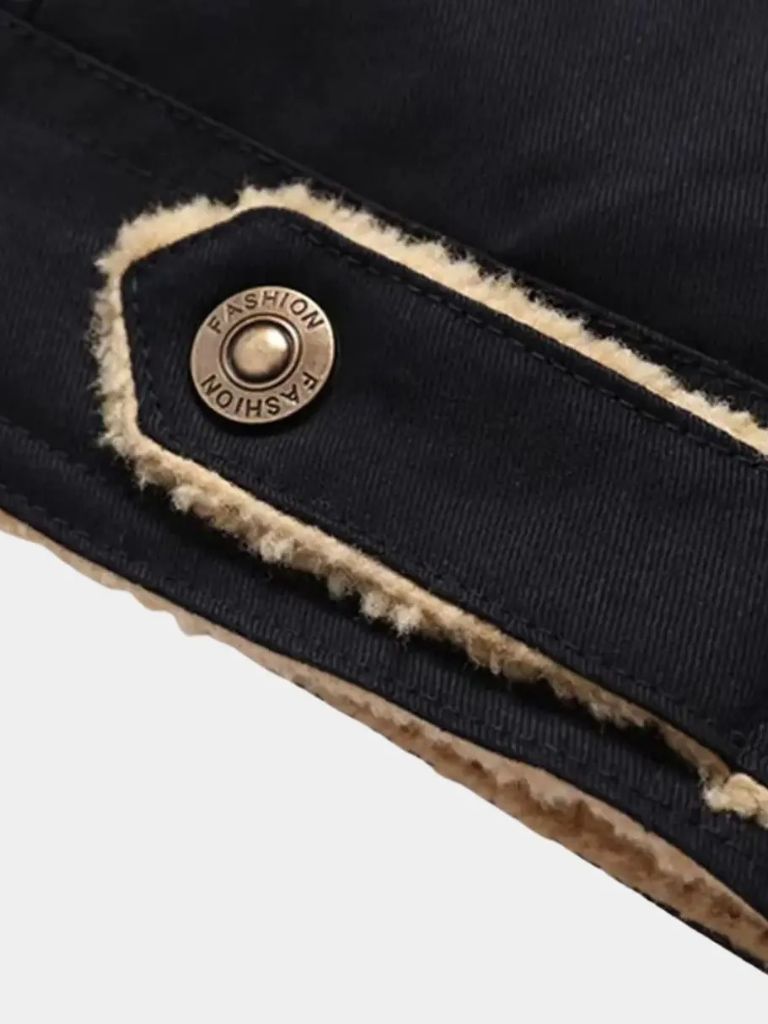 Vintage Fleece Bomber Jacket - Montierri