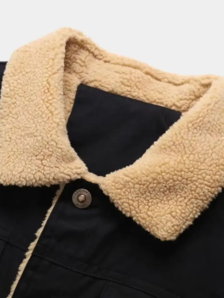 Vintage Fleece Bomber Jacket - Montierri