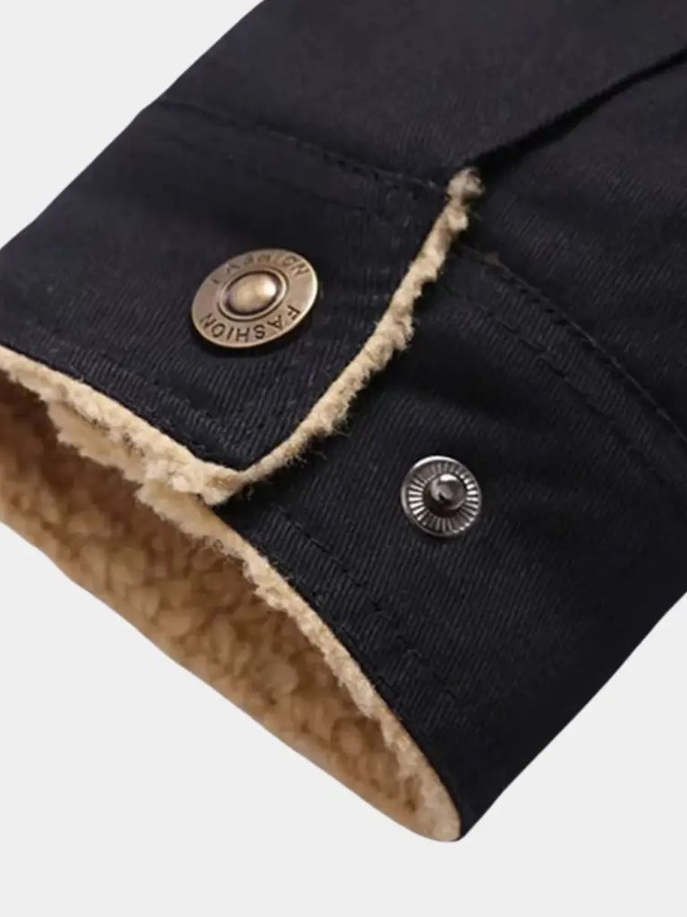 Vintage Fleece Bomber Jacket - Montierri