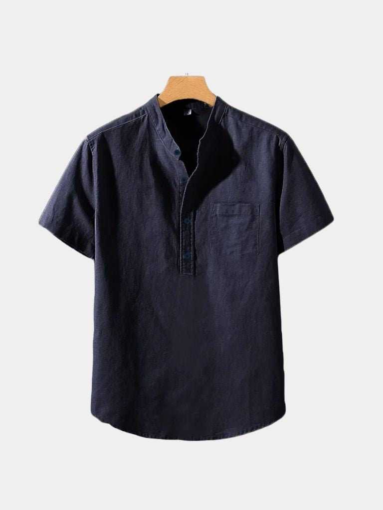 White Wellspring Linen T-Shirt - Montierri