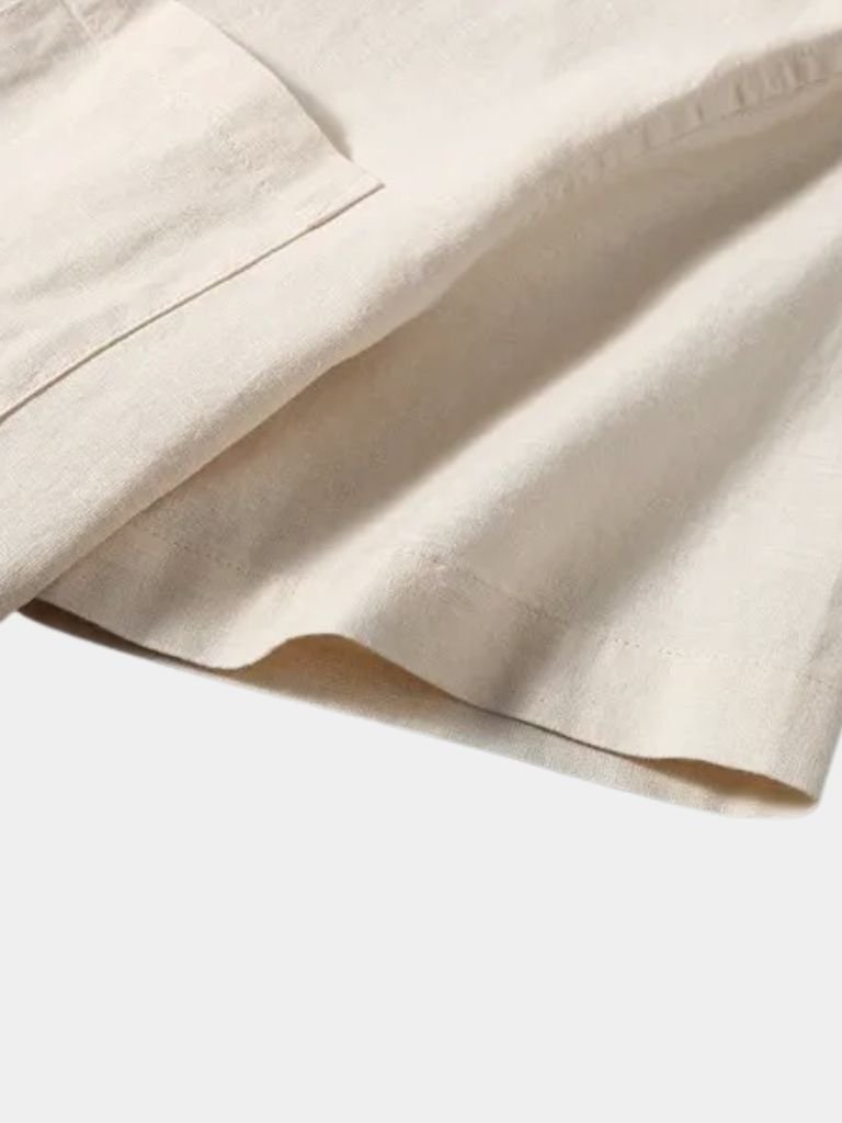 White Wellspring Linen T-Shirt - Montierri
